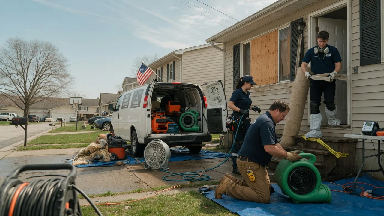 Water Damage Restoration in Goetzville, MI near me